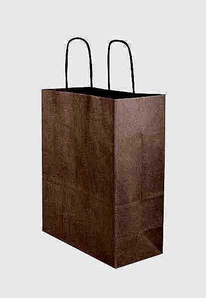 Kraft kağıt Çanta 19X8X24 Cm Kraft 25 Adet