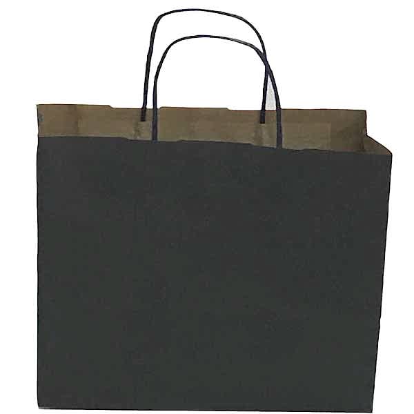 Kraft kağıt Çanta 25X12X31 Cm Lacivert 25 Adet