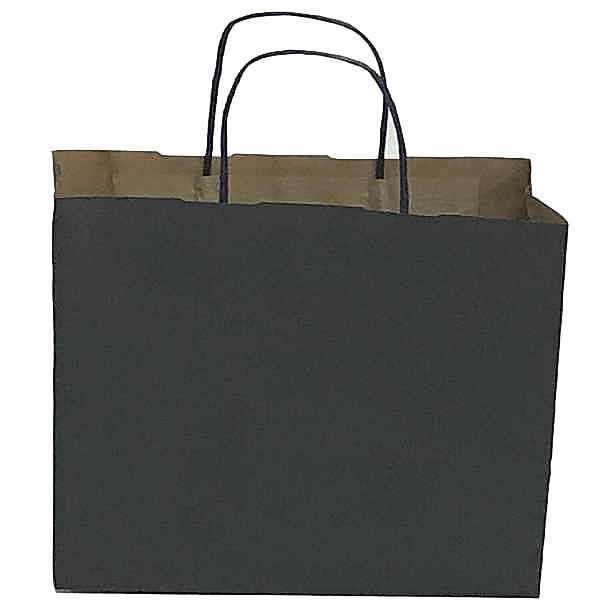 Kraft kağıt Çanta 32X12X41 Cm Lacivert 25 Adet