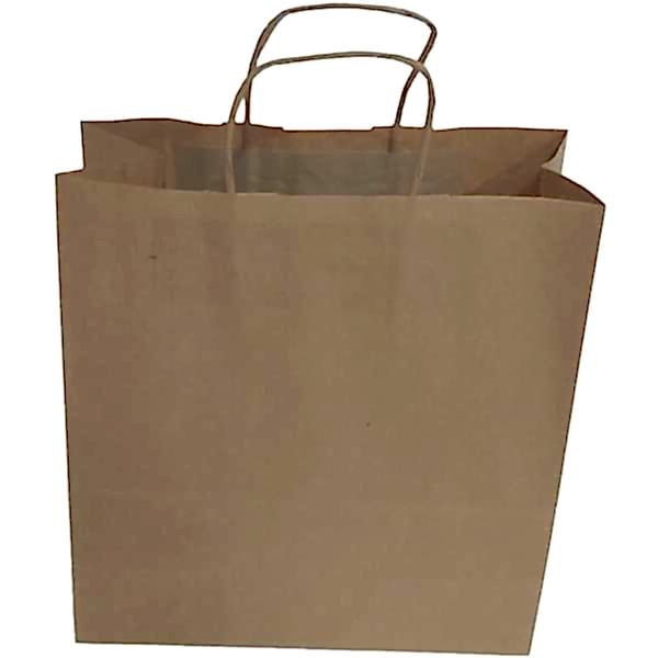 Kraft kağıt Çanta 32X12X41 Cm Kraft 25 Adet