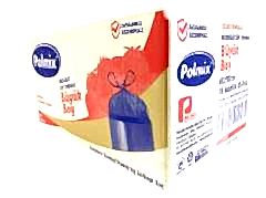 Çöp Torbası Polmix Büzgülü Büyük 65X70 Çilek Kokulu 30 Paket