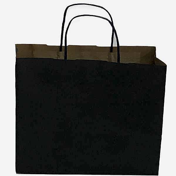 Kraft kağıt Çanta 32X12X41 Cm Lacivert 50 Adet