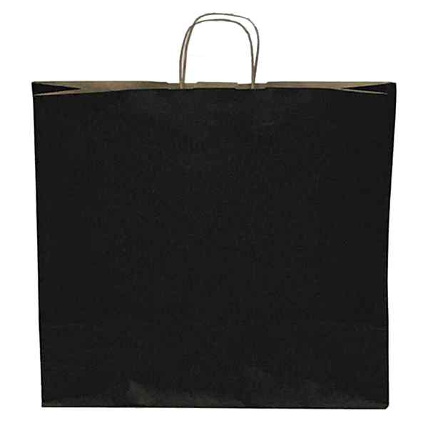 Kraft kağıt Çanta 32X12X41 Cm Siyah 50 Adet