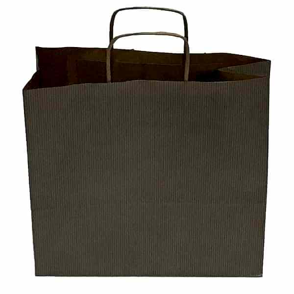 Kraft kağıt Çanta 45X14X50 Cm Gümüş 100 Adet