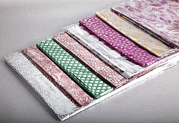 Hediye Ambalajı Bantlı Jelatin Paketleme Torbası 20 X 35 Cm Metalize Karışık Renkli 100 Lü 50 Paket Toplam 5.000 Adet
