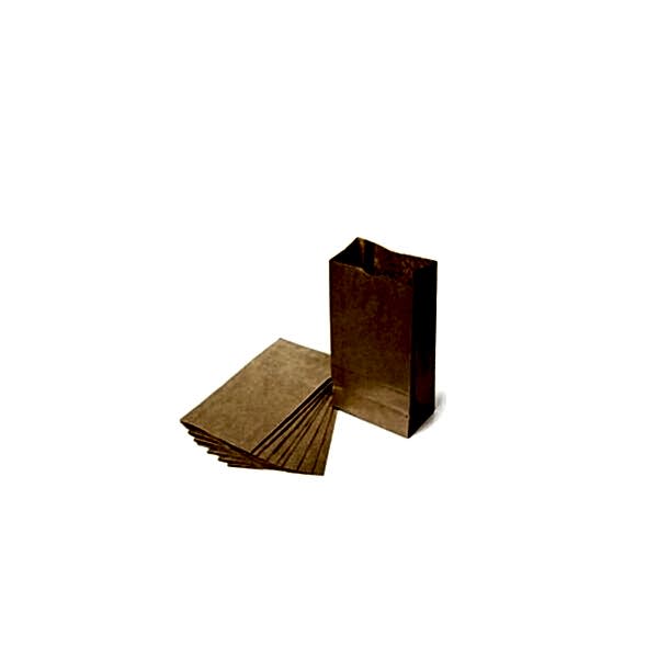 İki Taraf İki Renk Baskılı 25X14X34 Cm Kese Kağıdı Fast Food Menu Servis Paket Torbası Kraft Renk
