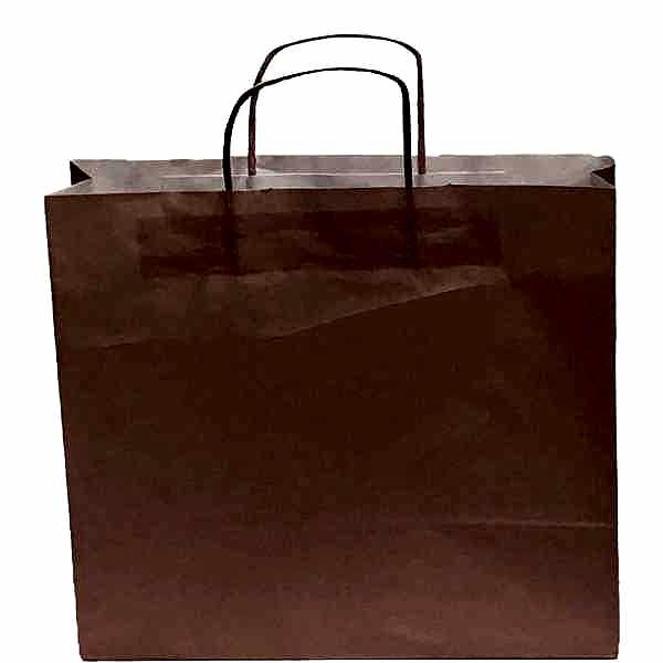 Kraft kağıt Çanta 32X12X41 Cm Pembe 50 Adet