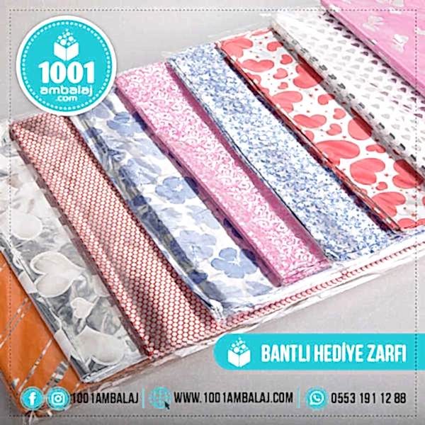 Hediye Torbası 35X50 Cm Metalize Karışık Renkli 100 Lü 1 Paket