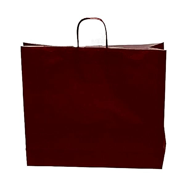 Kraft kağıt Çanta 45X14X50 Cm Kırmızı 50 Adet