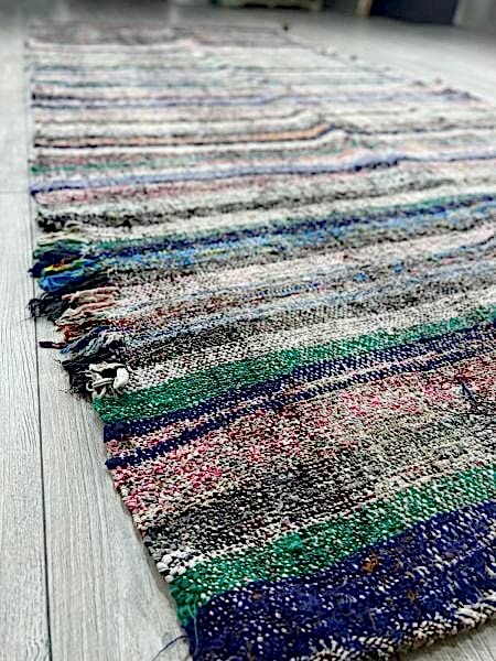 El Dokumasi Halı Kilim Yolluk Paspas Ölçü 302X134 Cm