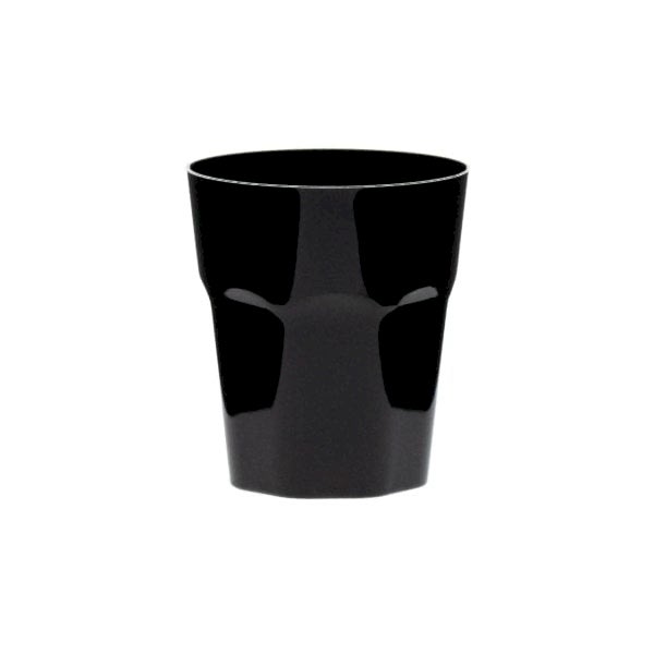 Bardak Polistiren G Tip 70 Ml Siyah Rubikap Rd.70 20 Adet