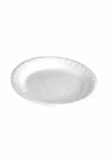 Köpük Tabak Yuvarlak 17 Cm Mod 33 A Beyaz 100 Adet