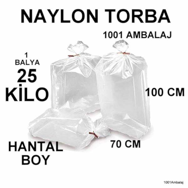 Naylon Torba 70X100 Cm Bakkaliye Torbası 25 Kilo 1 Balya 1001 Ambalaj