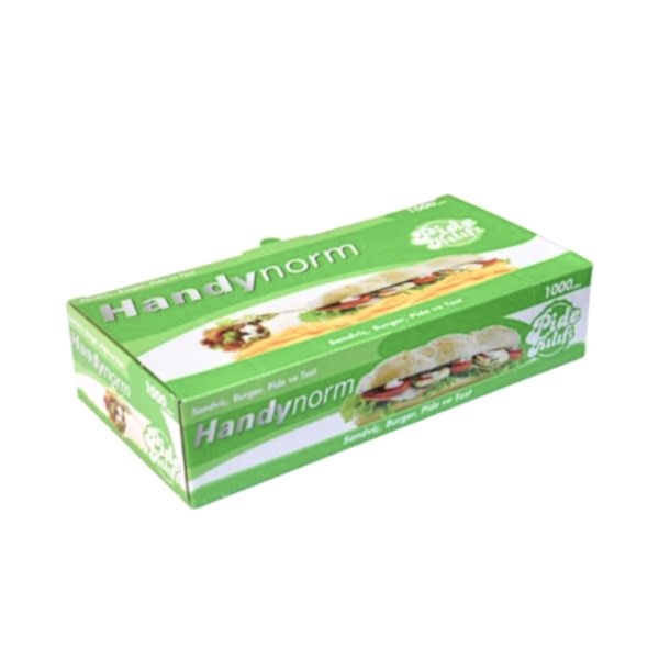 Sandvic Hamburger Tost Pide Plast 12,5X26 1000 Adet Naksan