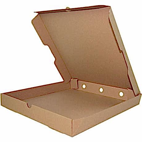 Karton Pizza Kutusu 27X27 Sargizis 100 Lü 1 Paket