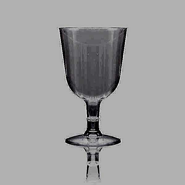 Ayakli Kadeh 150 Ml Polistiren Şeffaf Rubikap R.150 6 Adet