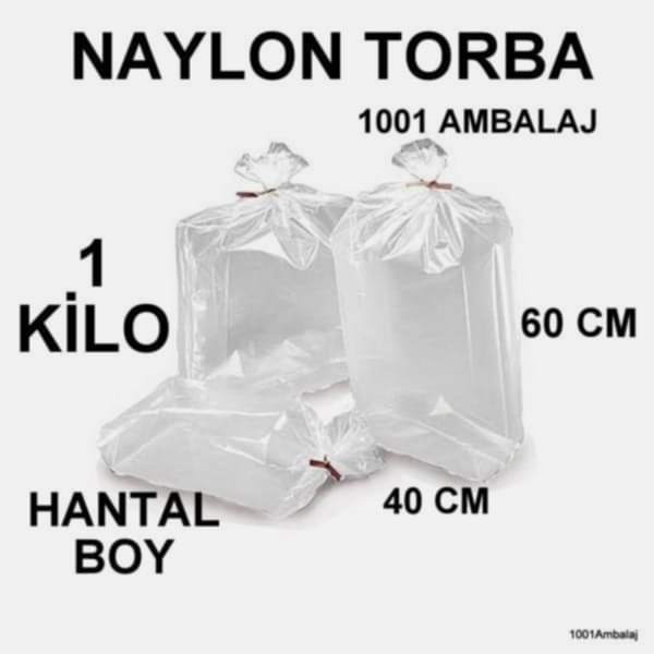 Naylon Torba 40X60 Cm Bakkaliye Torbasi1 Kilo