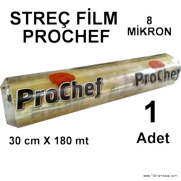 Streç Film Açik 30 X 180 Metre Prochef 1 Adet