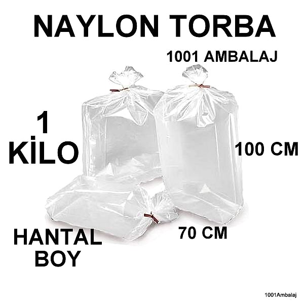 Naylon Torba 70X100 Cm Bakkaliye Torbası 1 Kilo