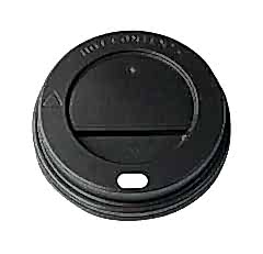 Bardak Kapağı 14-16 Oz Sicak Kapak Siyah 3,20 Gr 90 Mm 100 Adet