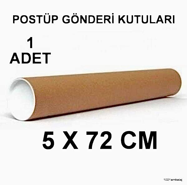 Postüp Gönderi Kutulari 5X72 Cm 1 Adet 1001 Ambalaj