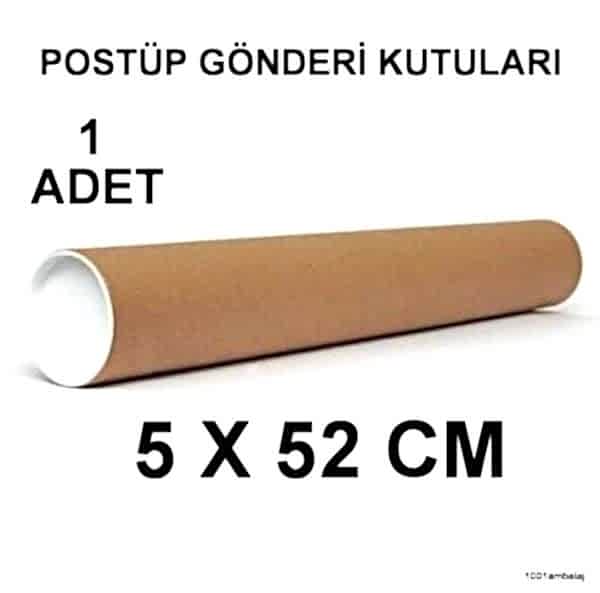 Postüp Gönderi Kutulari 5X52 Cm 1 Adet 1001 Ambalaj