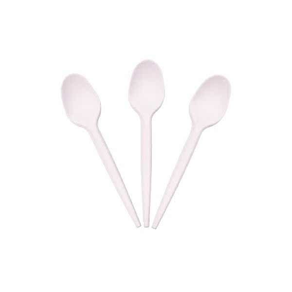 Plastik Tatli Kaşiği 1,8 Gr Pla Naturel Rubikap Cu.D11 50 Adet