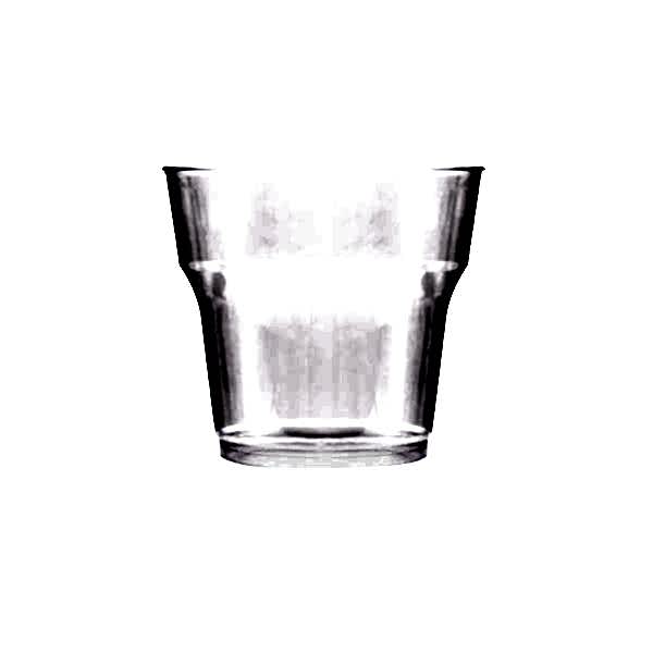 Kristal Bardak 180 Ml Şeffaf Polistiren Rubikap Kb.200 25 Adet