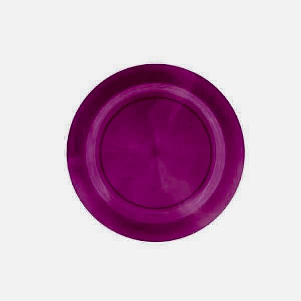 Plastik Tabak 23 Cm Pembe Rubikap Pl.R23 10 Adet