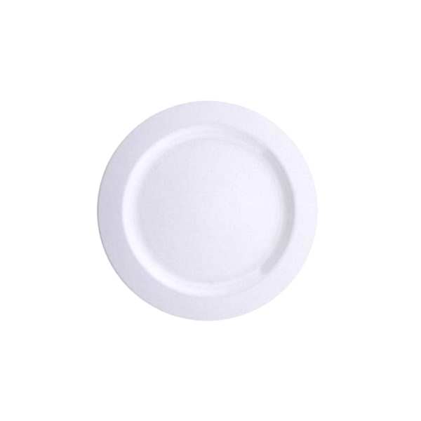 Plastik Tabak 19 Cm Beyaz Rubikap Pl.R19 10 Adet