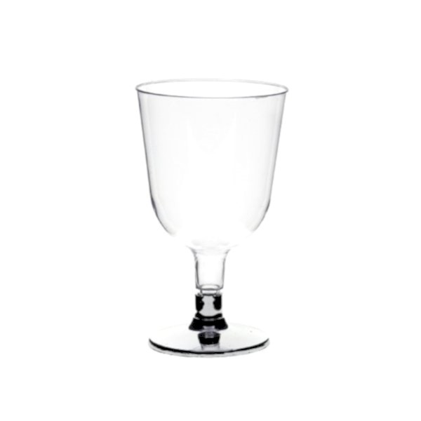 Ayakli Kadeh 150 Ml Silverline Gümüş Ayak Rubikap R.150 6 Adet