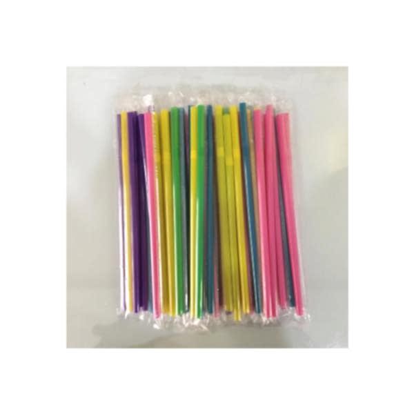 Pipet Frozen Jelatinli Körüklü 8 Mm Çok Renkli 100 Lü 1 Paket