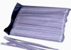 Pipet 19 Cm 6 Mm kağıtli 6 Mm Tek Renk 200 Lü 1 Paket