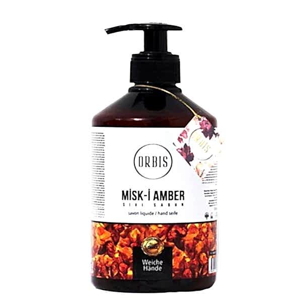 Sivi El Sabun 500 Ml Misk-İ Amber Orbis 1 Adet