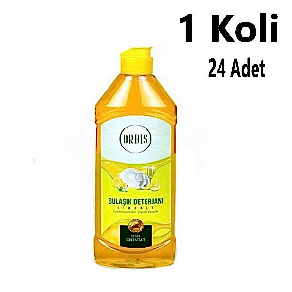 Bulaşik Deterjani 750 Ml Limon Orbis 16 Adet 1 Koli
