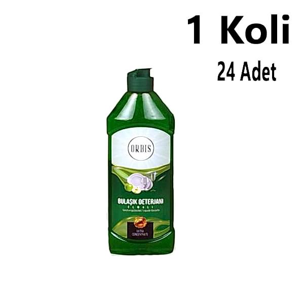 Bulaşik Deterjani 500 Ml Elma Orbis 24 Adet 1 Koli