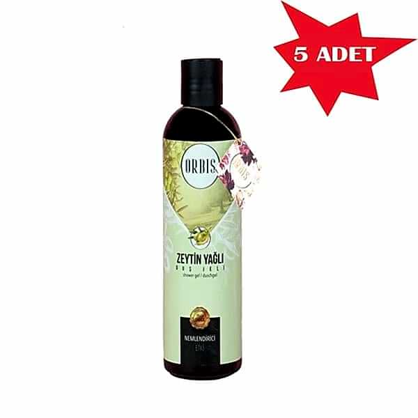 Duş Jeli 400 Ml Zeytinyaği Orbis 5 Adet