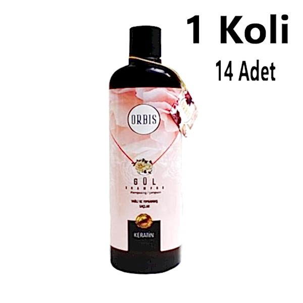Şampuan 700 Ml Gül Orbis 14 Adet 1 Koli