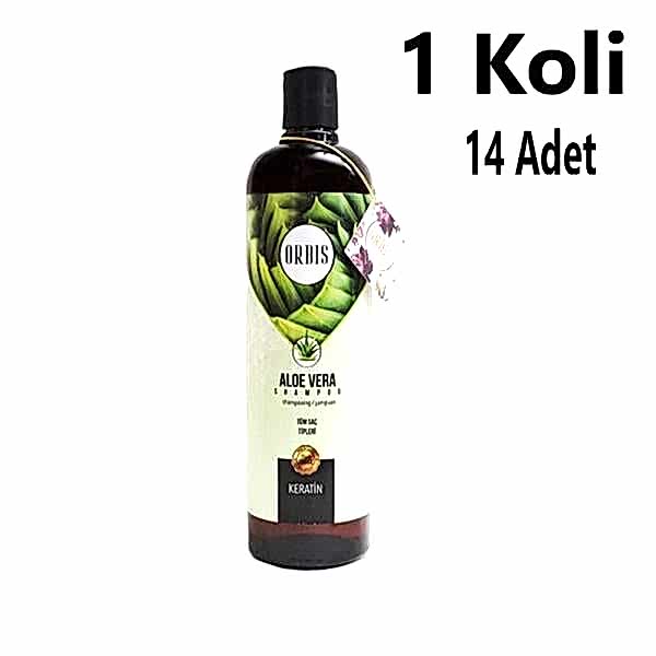 Şampuan 700 Ml Aloe Vera Özlü Orbis 14 Adet 1 Koli