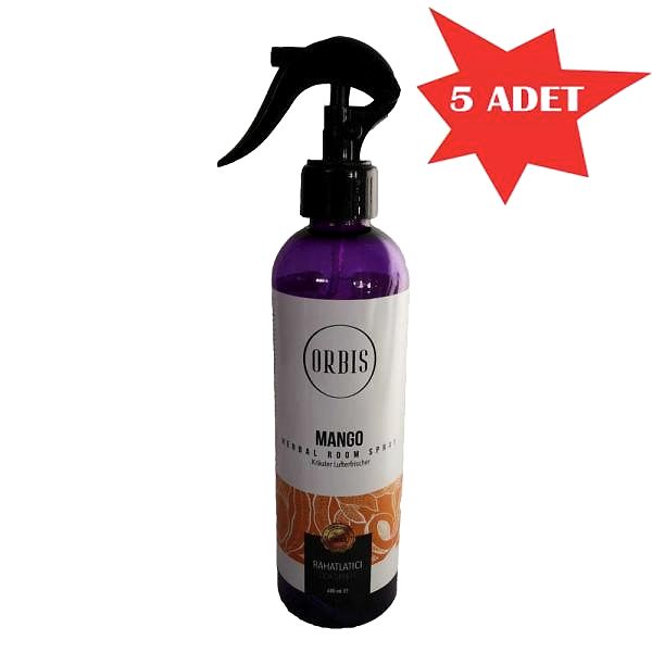 Oda Kokusu 400 Ml Mango Orbis 5 Adet