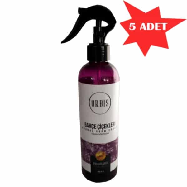 Oda Kokusu 400 Ml Bahçe Çiçek Orbis 5 Adet