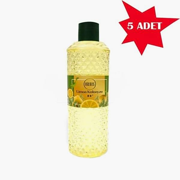 Kolonya 400 Ml Limon Orbis 5 Adet