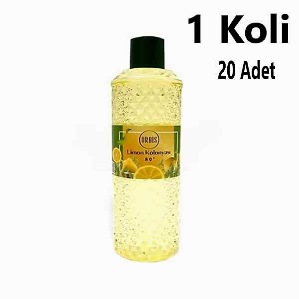 Kolonya 400 Ml Limon Orbis 20 Adet 1 Koli