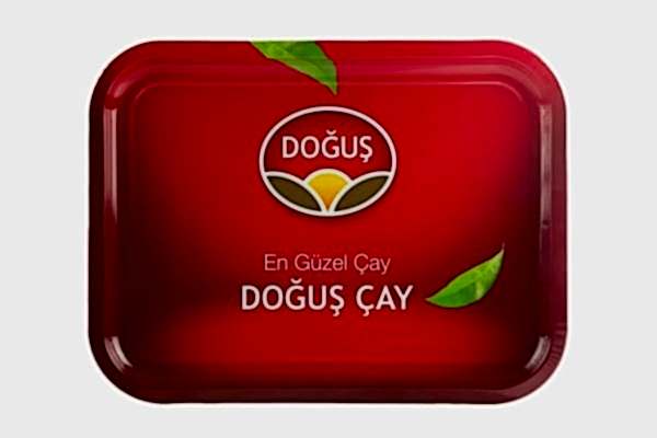 Özel Baskılı Metal Teneke Servis Tepsi