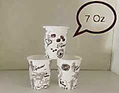 Karton Bardak 7 Oz 3000 Adet 1 Koli 1001 Ambalaj