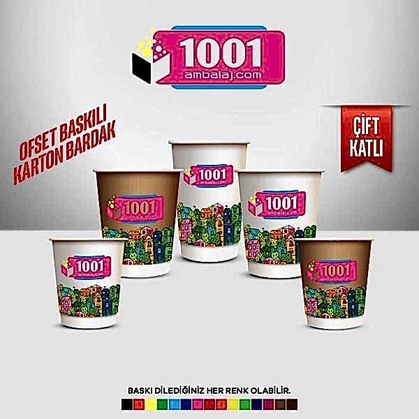 Dijital Baskılı 22 Oz Karton Bardak Tek Kat Duvarlı Beyaz Soğuk