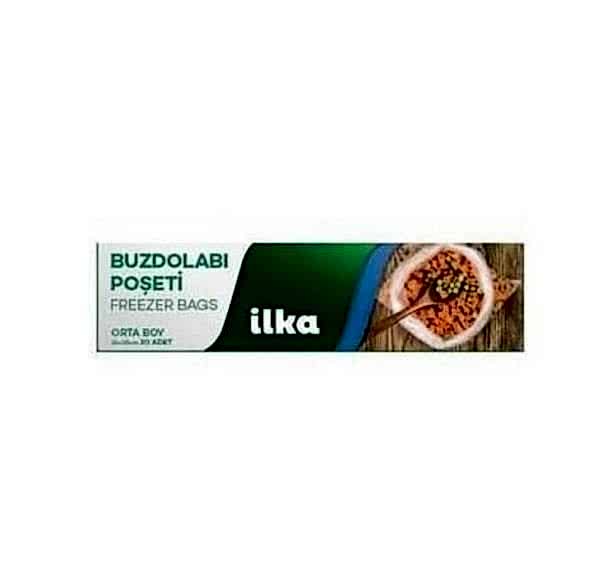 Buzdolabi Poşeti Orta Boy 24X38 İlka 1 Adet