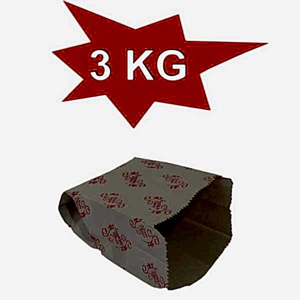 Kese Kağıdı Kuşe Piyasa Baskılı Küçük Poğaça 3 Kilo