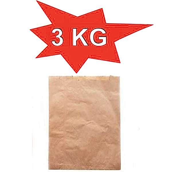 Kese Kağıdı Çizgisiz Şamua Kraft 25X33 Cm 3 Kilo