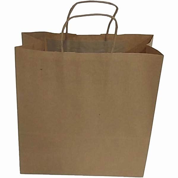 Kraft kağıt Çanta 25X12X31 Cm Kraft 25 Adet